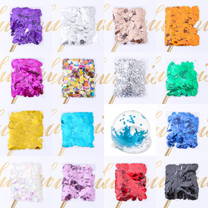 Round BoBo Ball Filler  PET Balloon Glitter Balloon Foil Paper Confetti A139