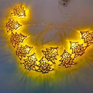 Christmas Tree String Lights 5.5Ft 10 LED Fairy Lights Battery Operated Lights for Bedroom Party Wedding Xmas Tree  Decor Y737