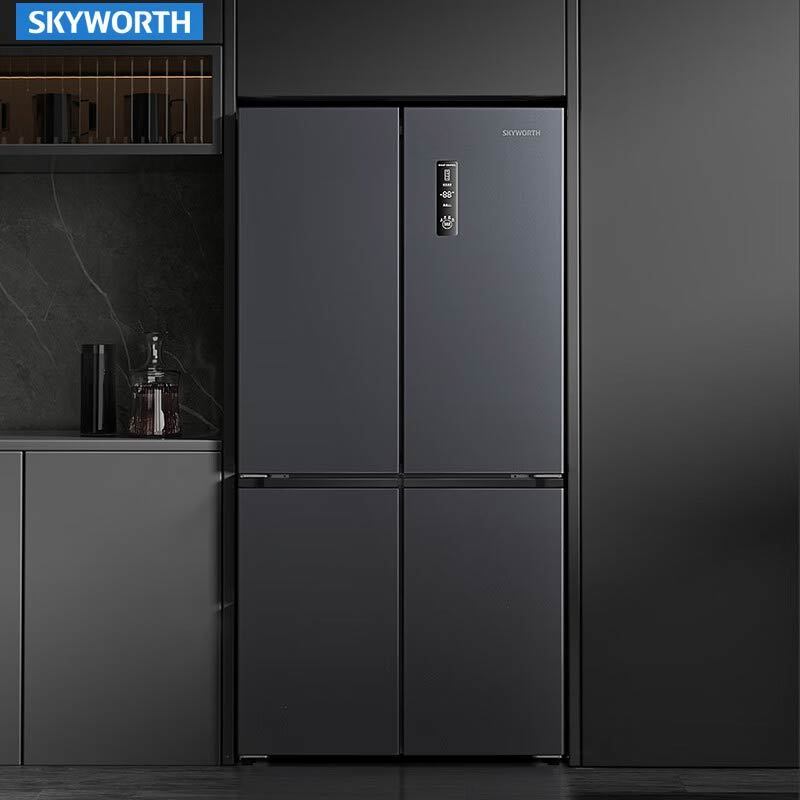 Skyworth Factory OEM Storage Commercial Four doors refrigerators Bottom Freezer Fridge For Home Refrigerators