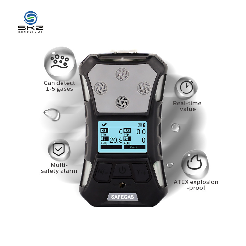 SKZ2054C-BCL3 Portable automotive exhaust Boron trichloride gas analyzer leak detector