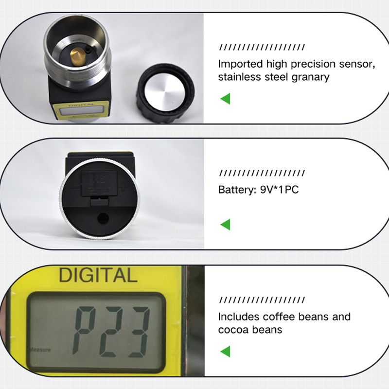 skz111b-2a rapid inductive pinless cup grain Black Oats Hard Wheat Lupin Rice paddy moisture test meter