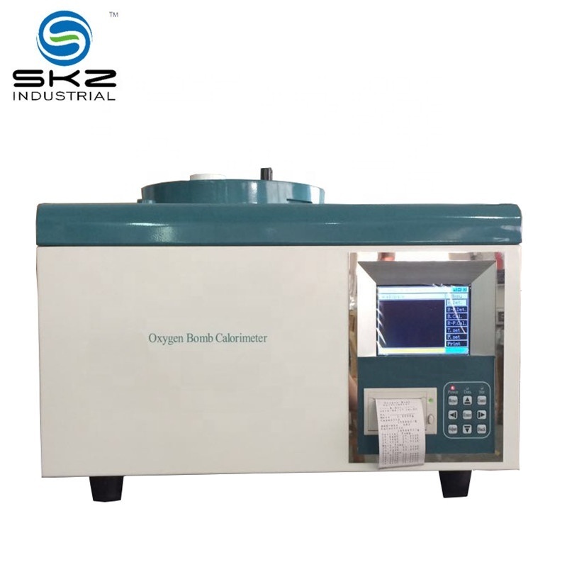 SKZ1064 Coal Petroleum Diesel Calorific Value Analyzer Price Automatic Oxygen Bomb Calorimeter