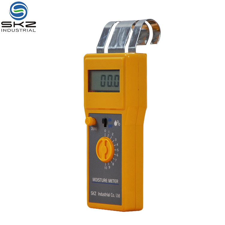 Low MOQ support OEM SKZ111A high frequency principle Textile Moisture Meter Analyzer