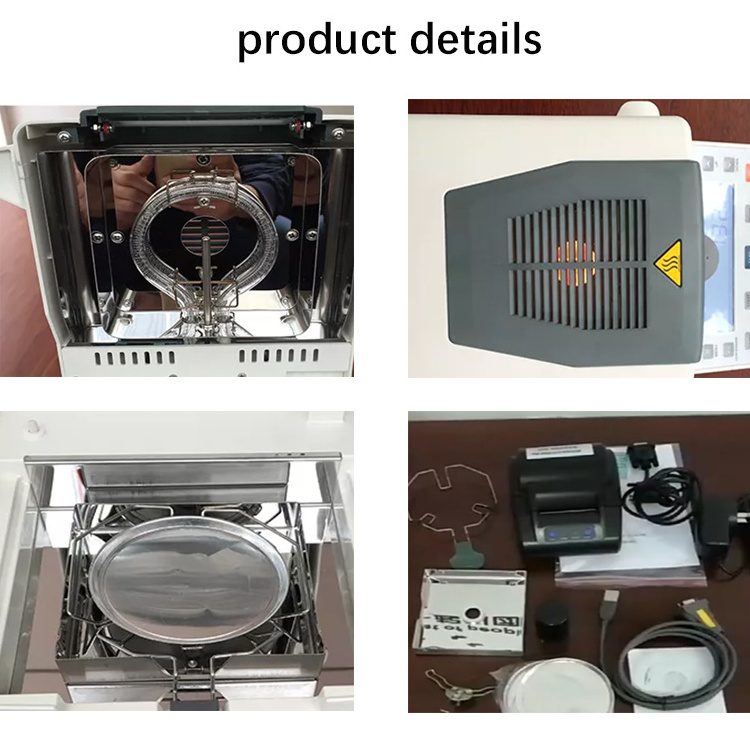 Low price benchtop cereals seed feed halogen moisture analyzer meter