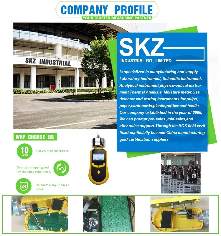 SKZ1050 High Accuracy 0-2000\5000ppm NH3 Gas Concerntration Purity Analyzer