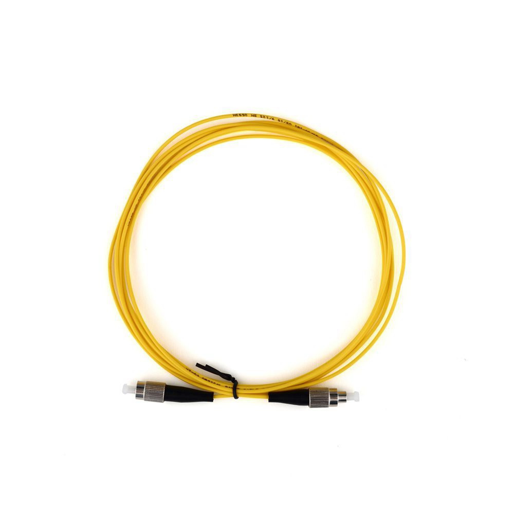 China Factory Single Mode Simplex SX SM Fiber Optic Patch Cord Jumper Pigtail With FC LC SC ST UPC APC PC Connector