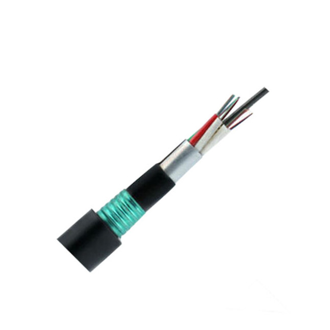 72 core anti-rodent fiber optic cable G652D singlemode factory price direct buried optical cable