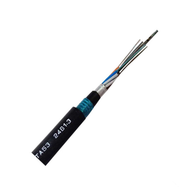 72 core anti-rodent fiber optic cable G652D singlemode factory price direct buried optical cable