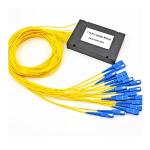 ABS Box Module Splitter 1x2 1x4 1x8 1x16 1x32 1x64 Fiber Optic PLC Splitter Box With SC APC UPC Adapters