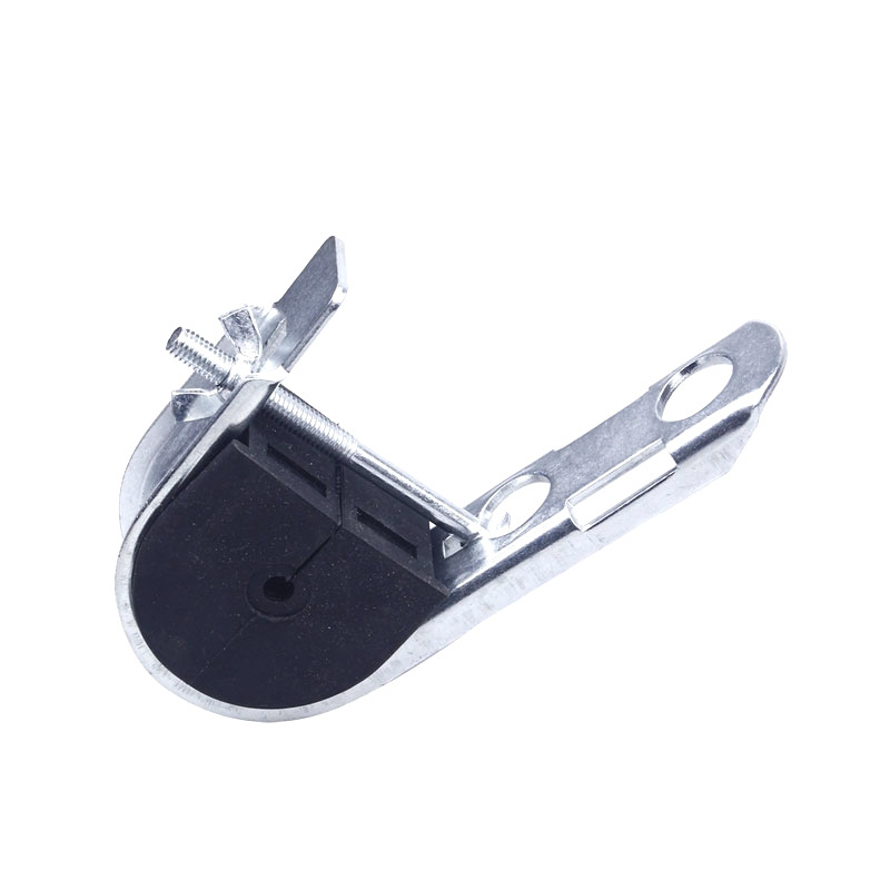 J Hook Pole Bracket Suspension Clamp For ADSS Aerial Fiber Optic Cable Accessories