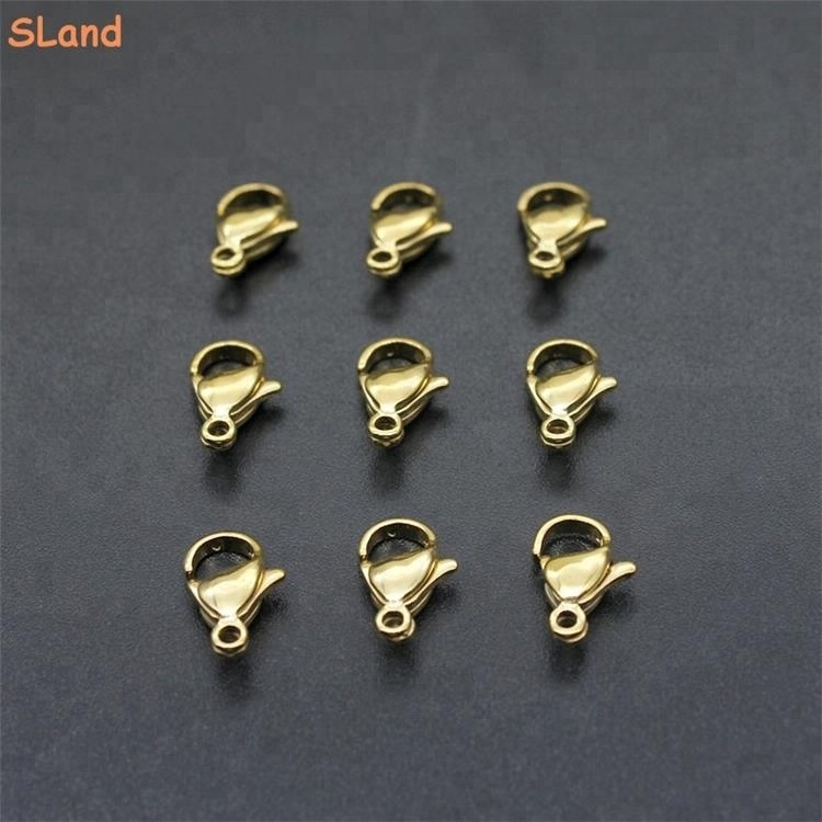 SLand Jewellery Manufacturer online wholesale different polishing grade Stainless Steel Lobster Claw Clasps for Jewelry making