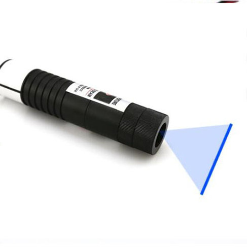 Various size Customize Adjustable 450nm 1-200 mw Blue Line Light Laser Head Pointer