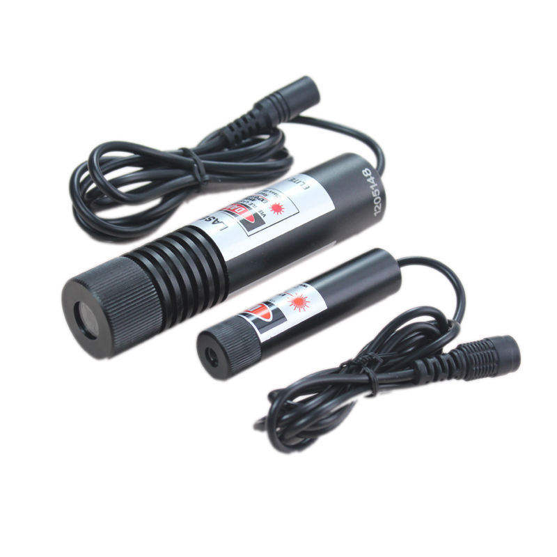 Various size Customize Adjustable 650nm 1-200 mw Red Line Light Laser Head Pointer