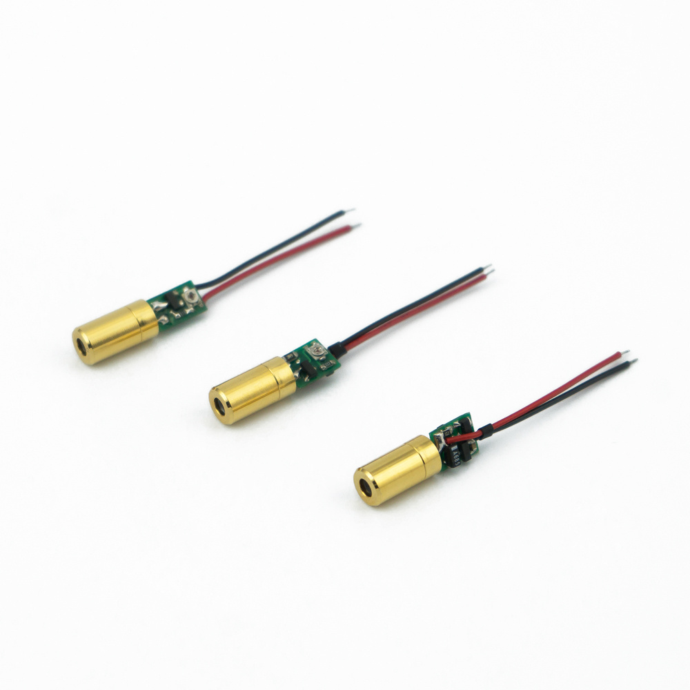 Mini size 520nm line laser diode module 25mW green laser pointer with 4mm dot laser green