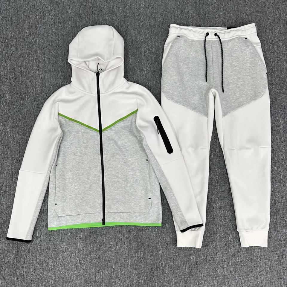 Men's Slim Fit Tracksuits Custom Logo Tech Fleece With Side Jogging Tracksuit  tech fleece tracksuit winter fleece track suit