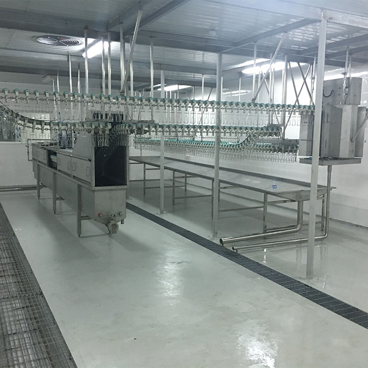 Automatic Slaughterhouse Plant Poultry Processing Abattoir Equipment Plucker Scalder Broiler Chicken Slaughtering System