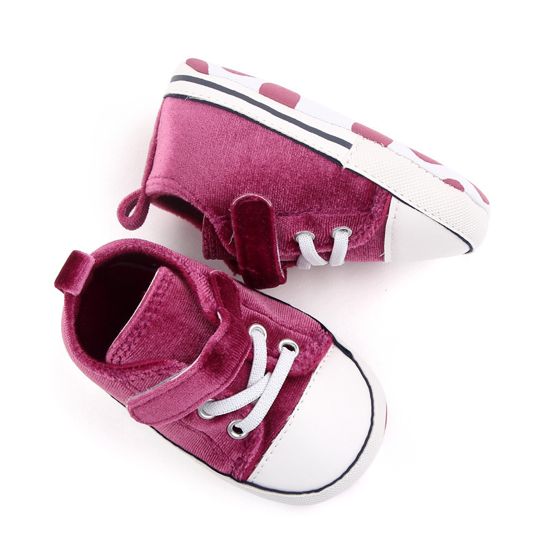 Baby Canvas Classic Sports Sneakers Newborn Baby Boys baby Girls   Infant Toddler Anti-slip  shoes