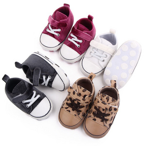 Baby Canvas Classic Sports Sneakers Newborn Baby Boys baby Girls   Infant Toddler Anti-slip  shoes