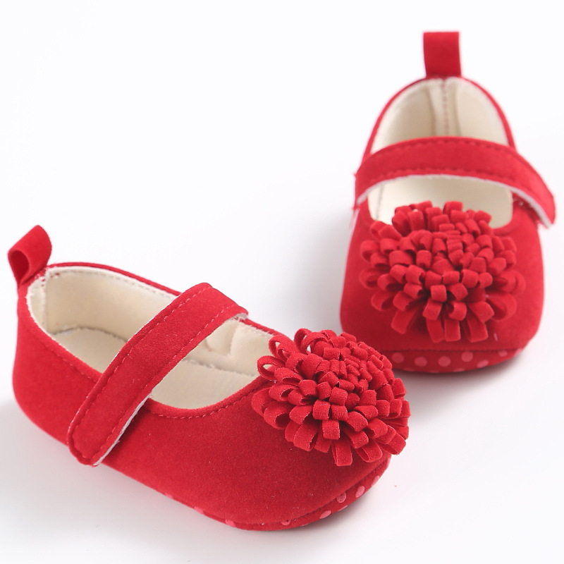 New Cute Baby Dress Shoes Flower Sneakers Soft Sole Anti Slip Children Toddler Shoes Baby Boy Girl Shoes Girls First Walkers