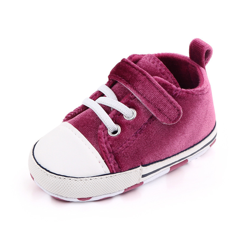 Baby Canvas Classic Sports Sneakers Newborn Baby Boys baby Girls   Infant Toddler Anti-slip  shoes