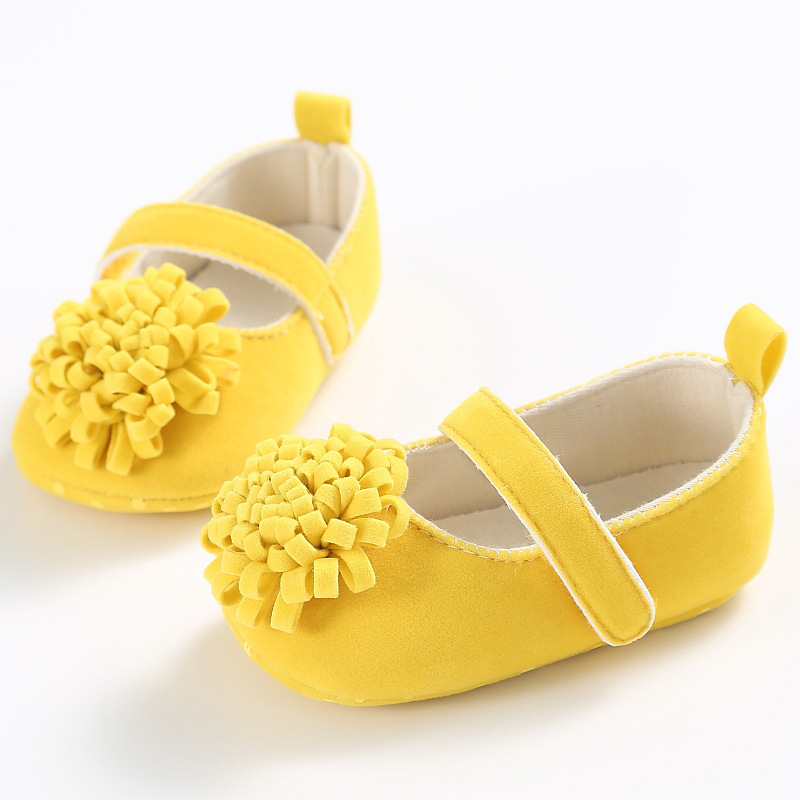 New Cute Baby Dress Shoes Flower Sneakers Soft Sole Anti Slip Children Toddler Shoes Baby Boy Girl Shoes Girls First Walkers