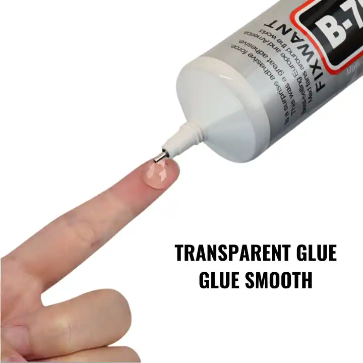 B-7000 Semi-Fluid High Viscosity Glue Made with Cyanoacrylate Main Raw Material Wide Range of Applications