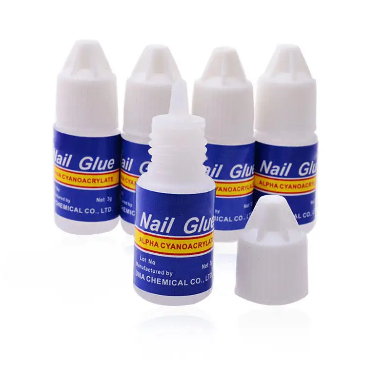 2g 3g Mini Nail Jelly Gel Glue Super Glue with Epoxy and Cyanoacrylate for Construction Packing Artificial Nails for Girls