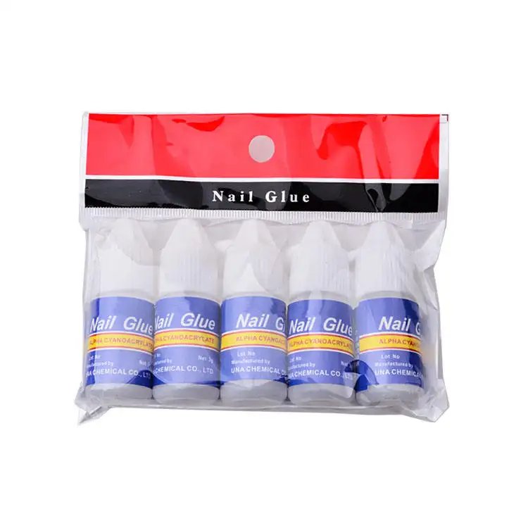 2g 3g Mini Nail Jelly Gel Glue Super Glue with Epoxy and Cyanoacrylate for Construction Packing Artificial Nails for Girls