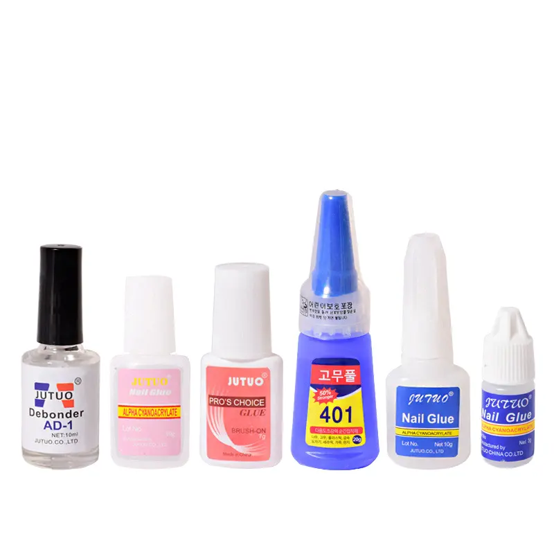 New OEM/ODM Soft Nail Tip Gel Glue Super Adhesive Epoxy Based for Nail Art Leather Construction Application