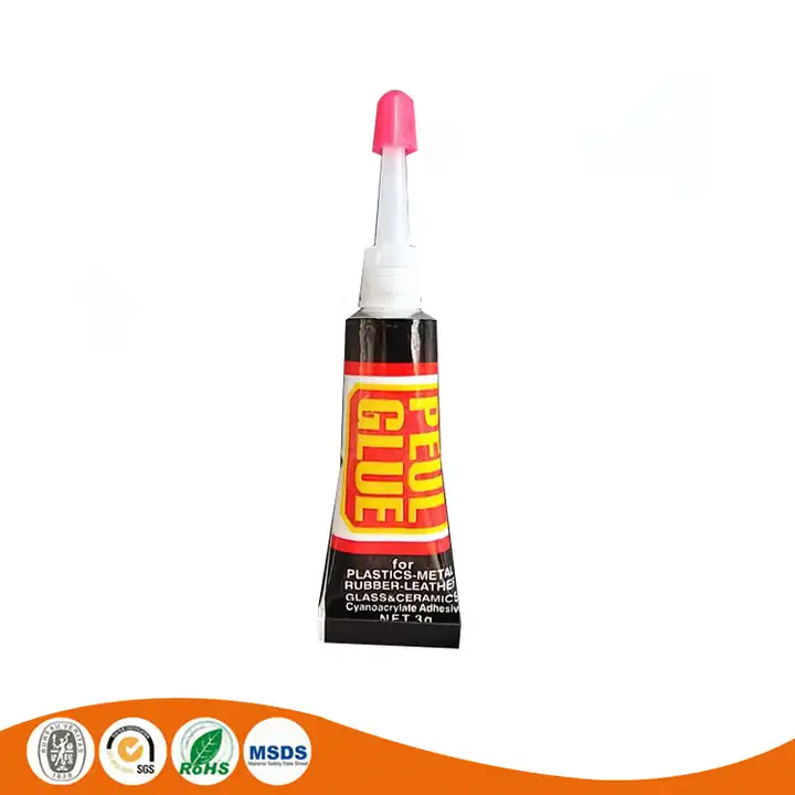 Wholesale Fast-Drying Super Strong 502 Cyanoacrylate Glue for Construction Leather Packing Woodworking and Transportation