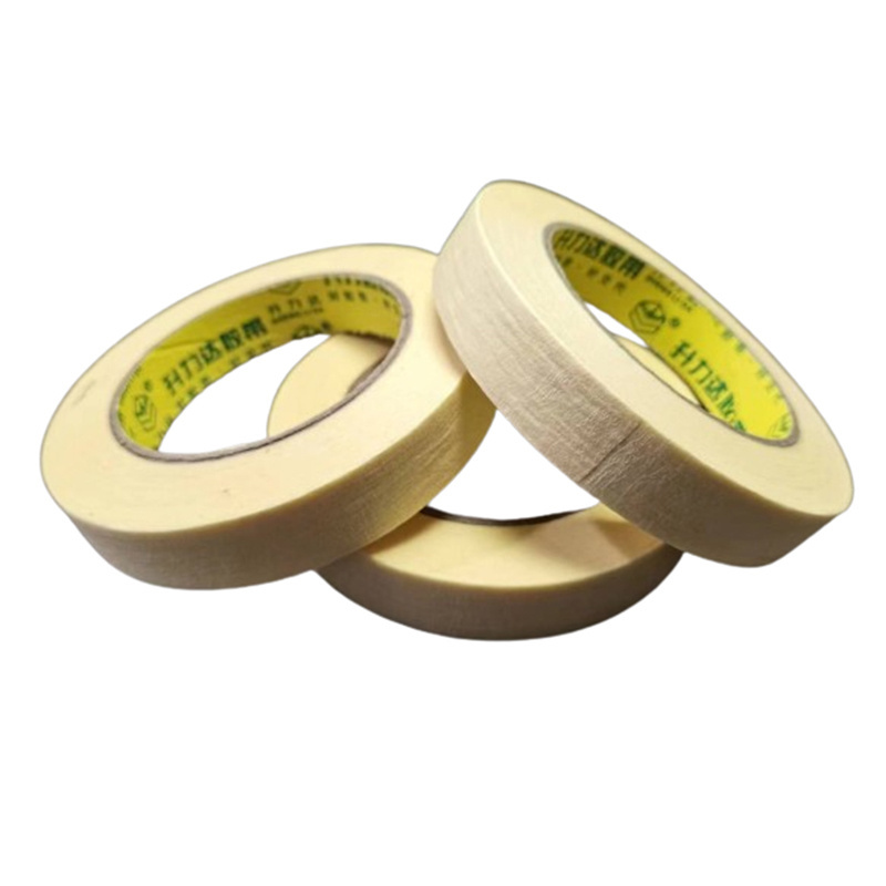 Wholesale 50M Flexibility Painting Shielding Masking Tape Adhesive Masking Film Tape for Car Painting