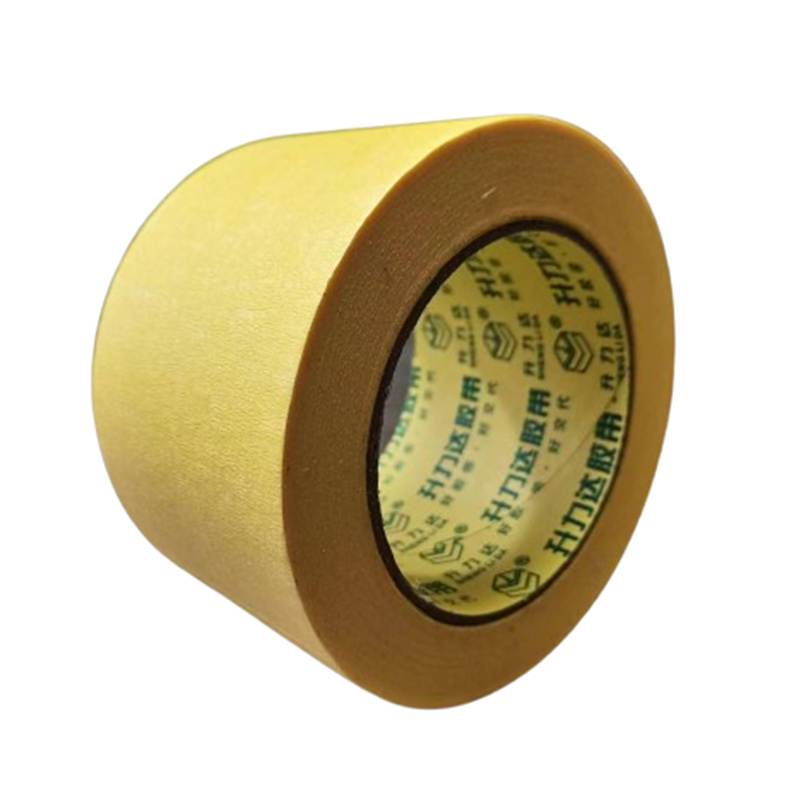 Wholesale 50M Flexibility Painting Shielding Masking Tape Adhesive Masking Film Tape for Car Painting