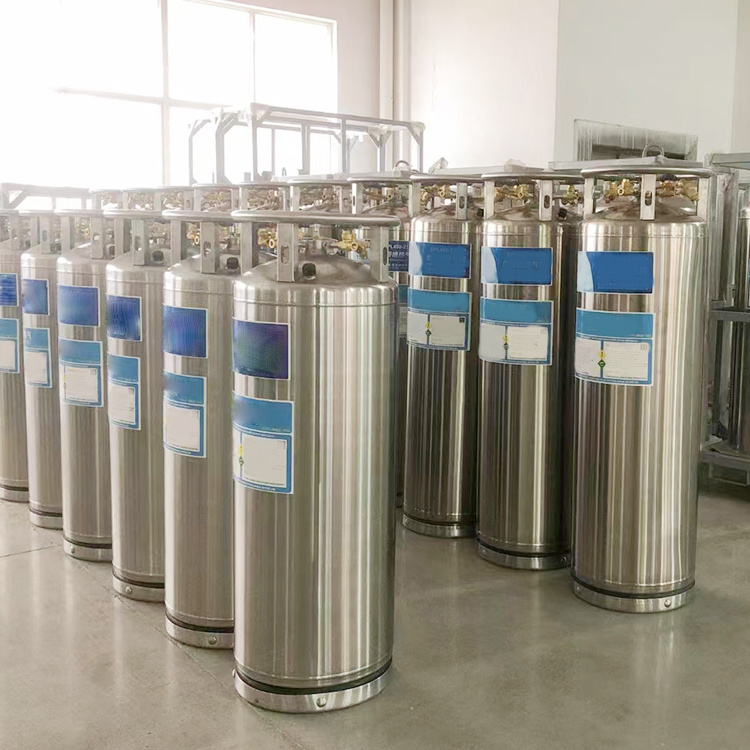 Insulated Dpl450 175 -1.4mpa Liquid Gas Cylinder Nitrogen Dewar For Liquid Oxygen Lo2 Ln2 Lar Lng Liqud Gas Storage