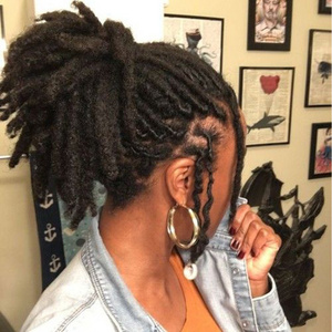 Joedir Wholesale Remy Dreadlock Braiding Hair Natural Cuticle Aligned Virgin Hair Afro Kinky 100% Human Hair Dreadlock Extension