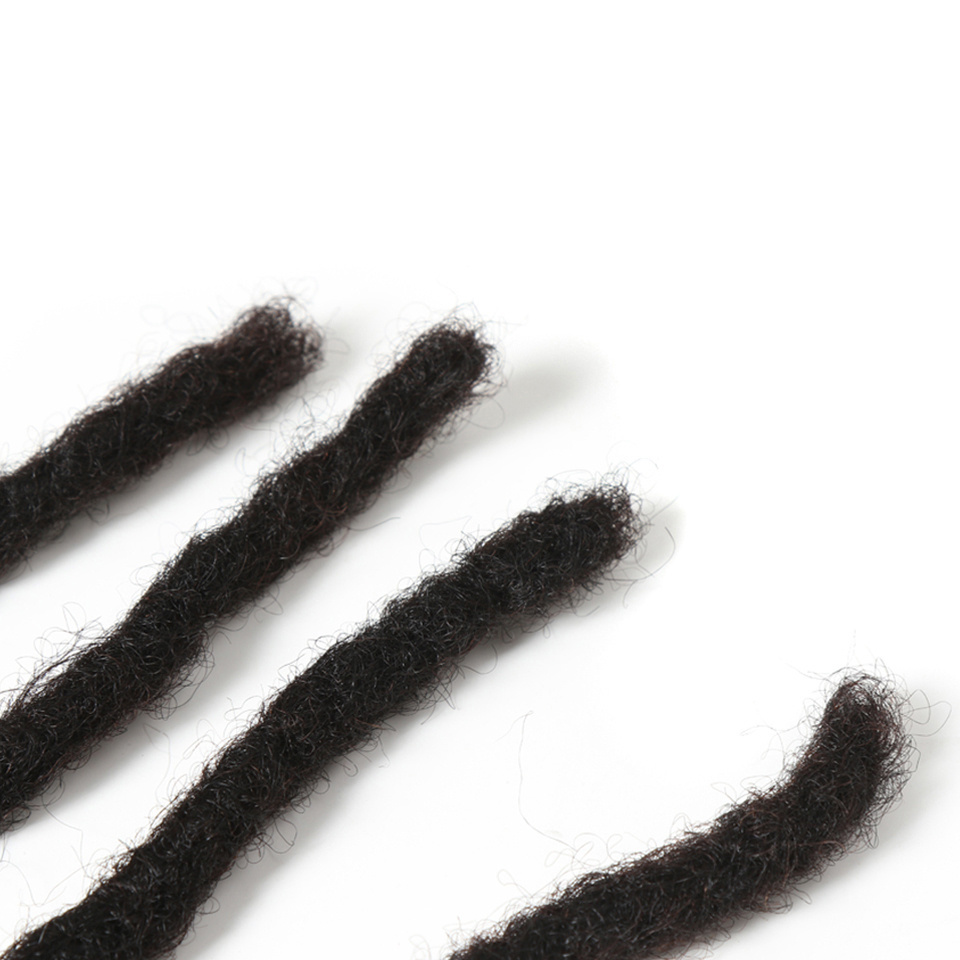 Joedir Wholesale Remy Dreadlock Braiding Hair Natural Cuticle Aligned Virgin Hair Afro Kinky 100% Human Hair Dreadlock Extension