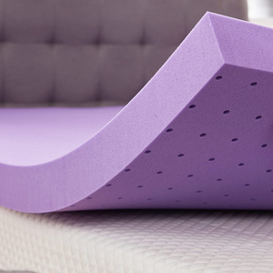 High Quality Pressure Relief 2 Inch bed mattress topper High Density memory foam mattress topper