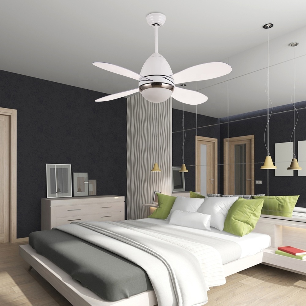 42 inch modern design plastic blade energy saving ceiling fan with LED light kit