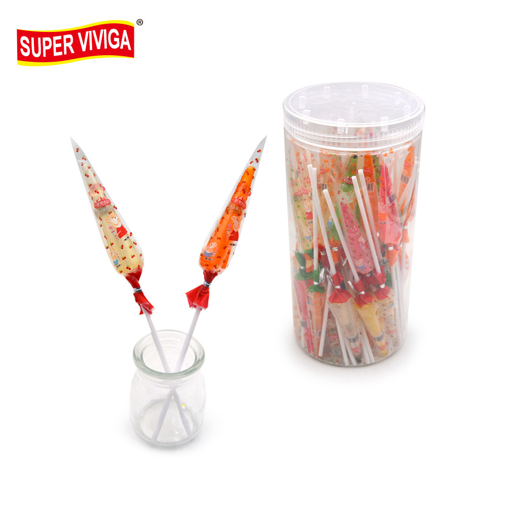 wholesale custom private label Cute umbrella lollipop candy