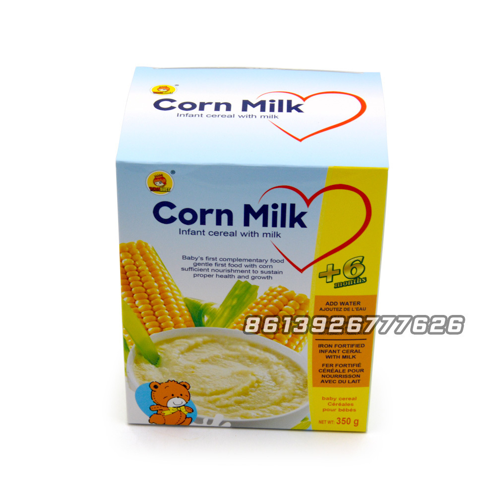 OEM cereal with milk baby food corn milk powder