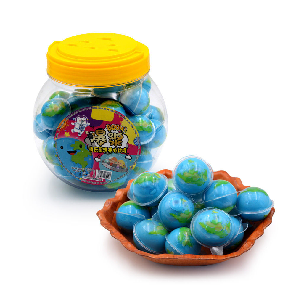 bonbons wholesale custom private label halal planet earth watermelon eyeball gummy candy and sweets