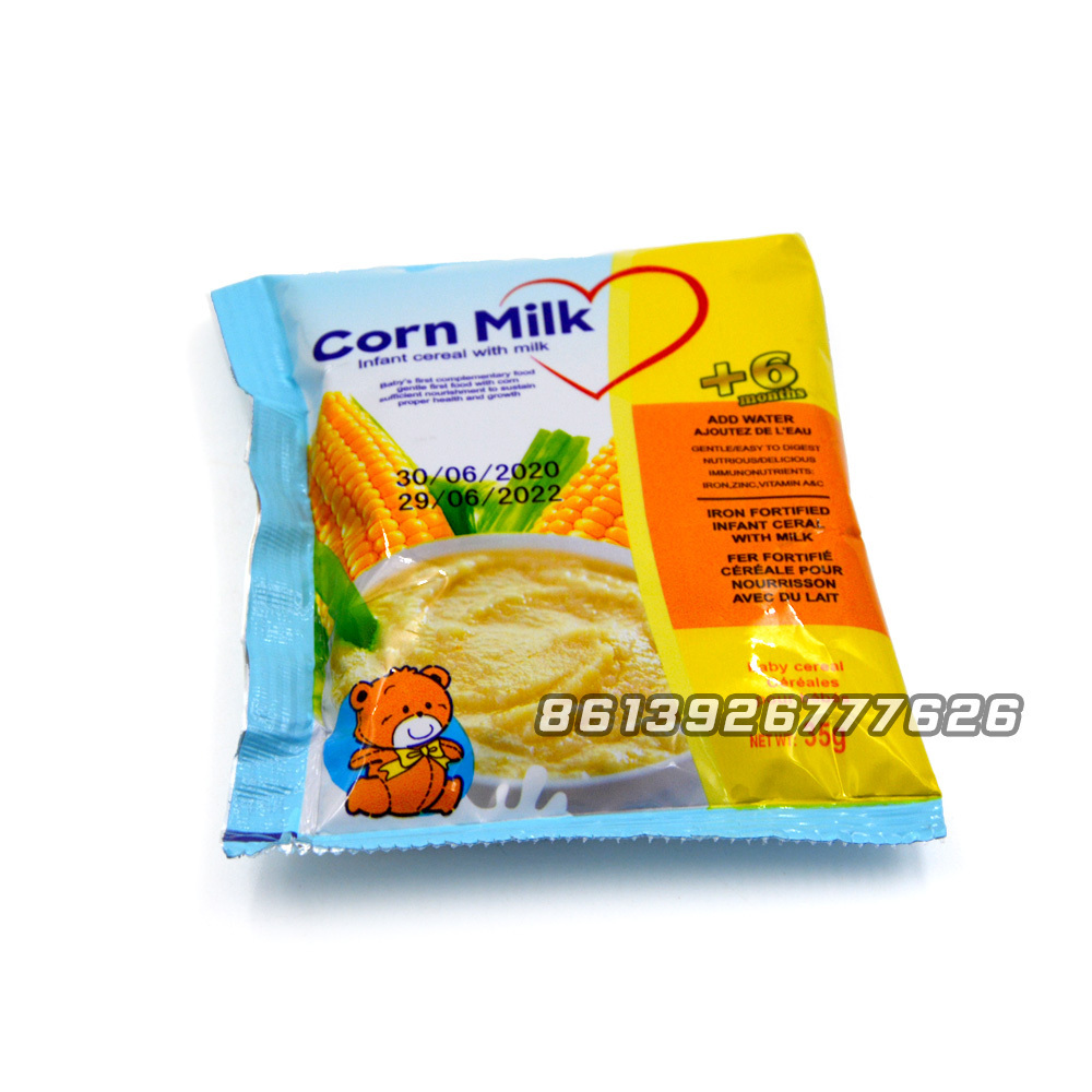 OEM cereal with milk baby food corn milk powder