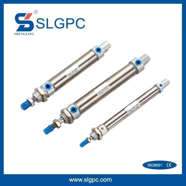 ISO 6432 DSNU MINI type stainless steel pneumatic air cylinder MA