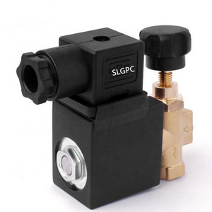 Direct Drive small size brass solenoid valve  1/4" for Ironing machine DL-6K directly acting steam solenoid valve 2way 2position