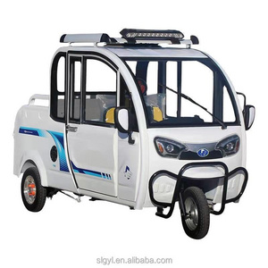 Vehicle And Traffic Fully Enclosed Small 800W Electric Three-wheel Pickup Truck Electric Tricycle