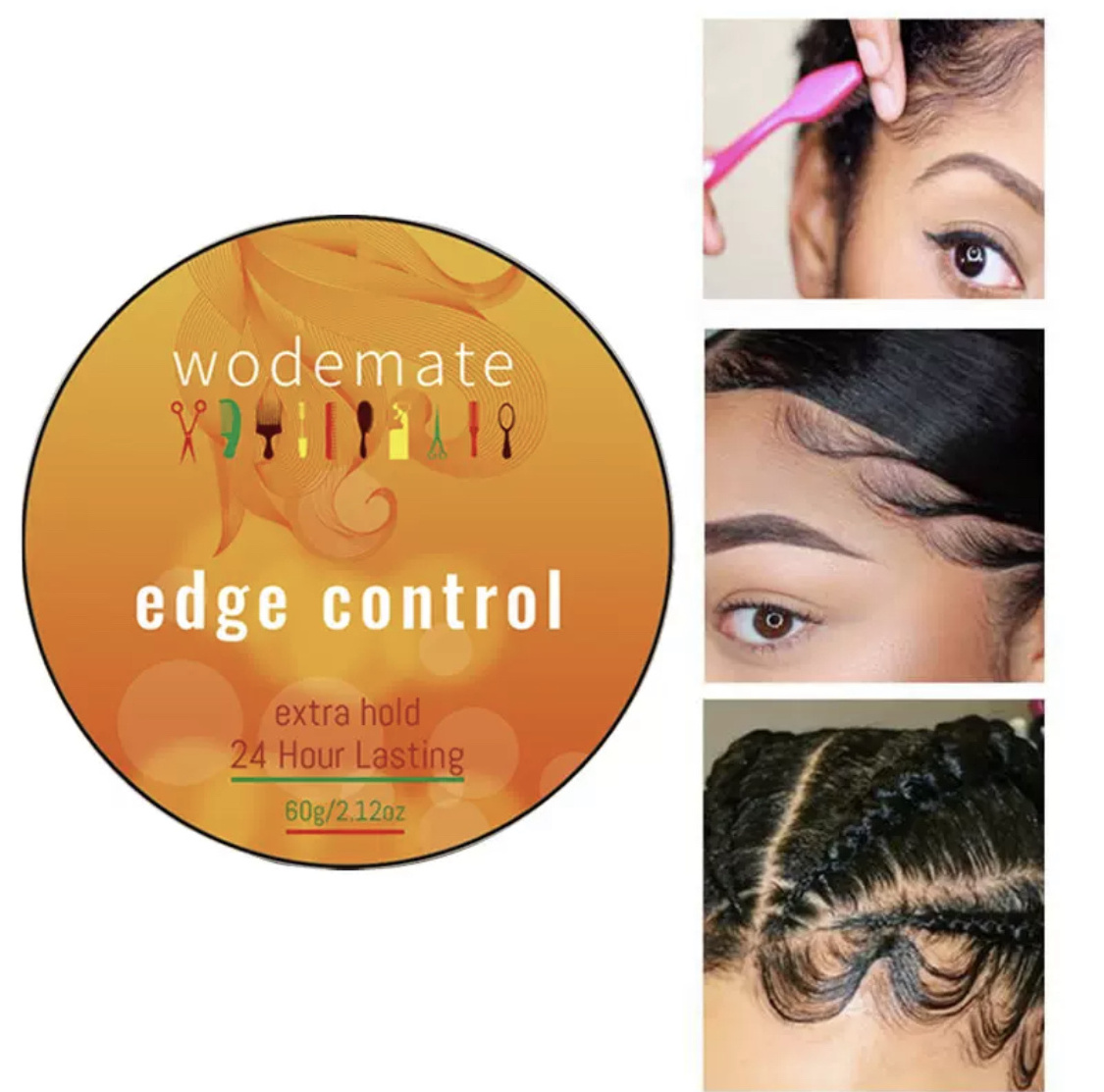 New Hair Edge Control for Smooth All Day Extra Strong Hold And Keep Good Styling baby hair control