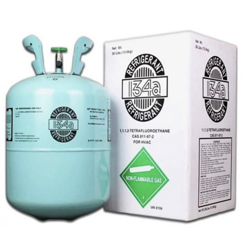 99.9% purity ozone friendly HFC refrigerant 30lb best cool gas r22 replacement r134a 13.6kg