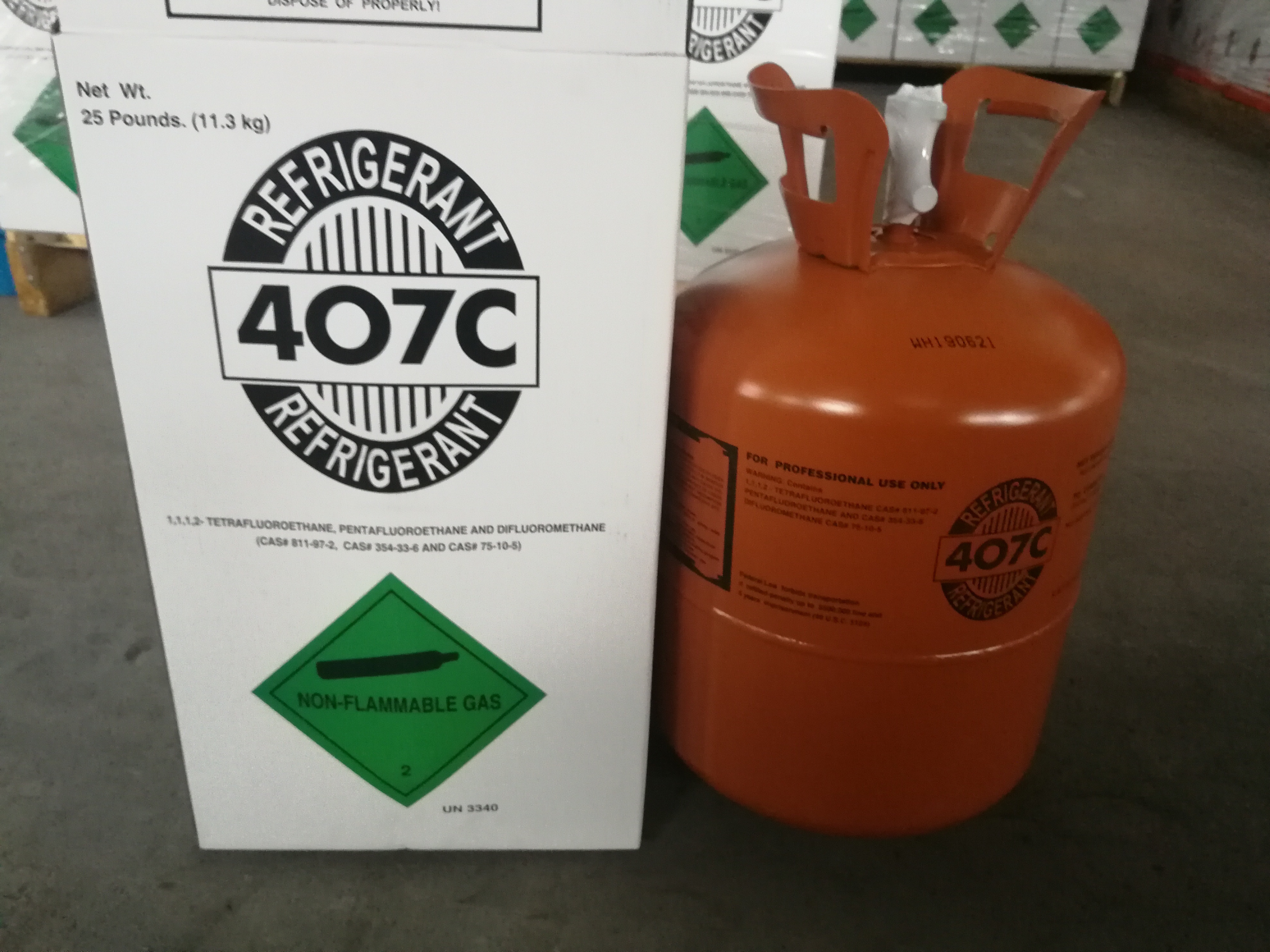 30lb/13.6kg disposable tank Car air conditioner gas HFC-134A &R-134A refrigerants