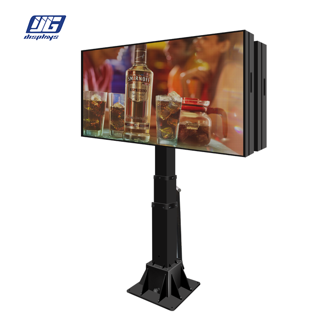 IP65 Outdoor Double Sides HD LED Billboard Rental Car Driving P6 LED Advertisement Billboard