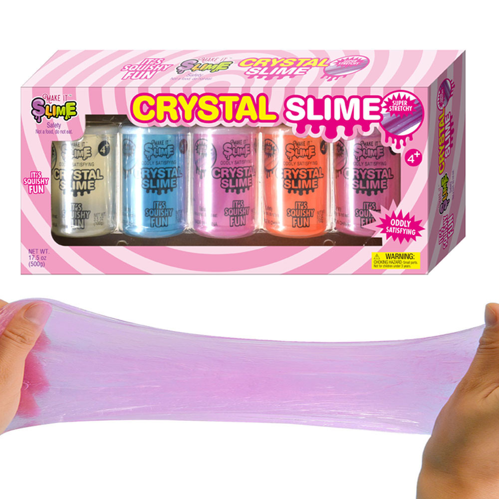 Istudio Factory Wholesale Colorful Slime Clear Stress Relief Toy Clear Slime For  Kids