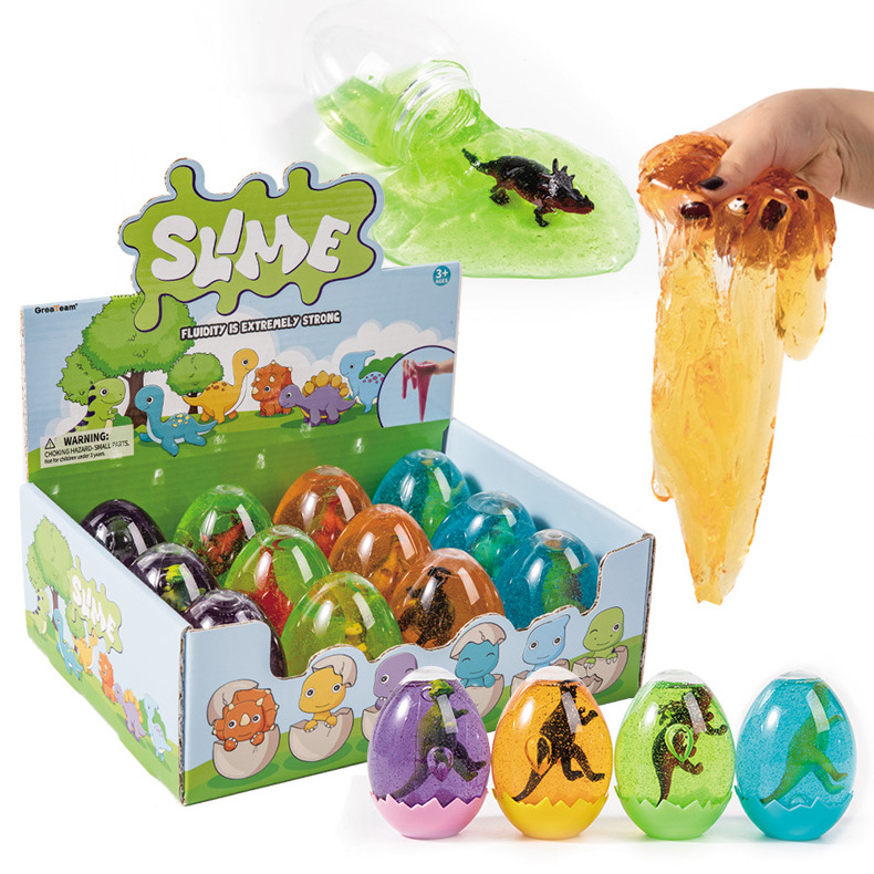 Slime Set Mud Diy Play Toys Antistress Transparent Slime and Fruits Slime Box